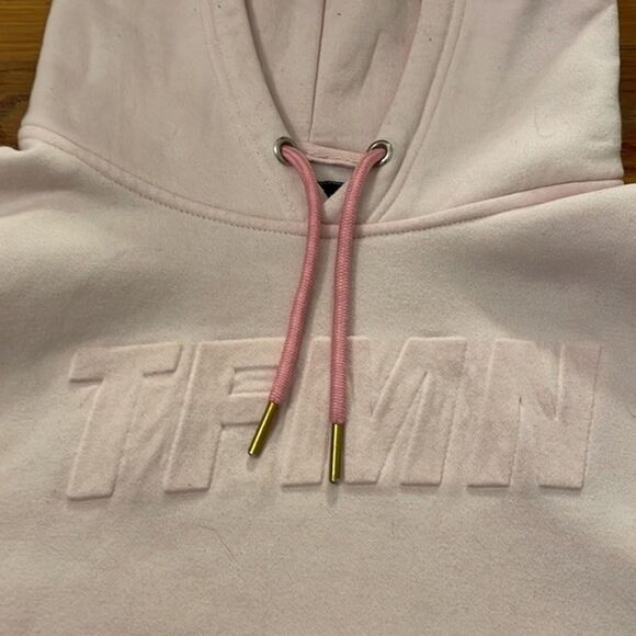 True Freshman TFMN Pink Hoodie Sweatshirt Size Large? Streetwear Hip Hop - Picture 10 of 12